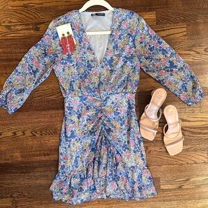 Zara Floral Pattern Dress